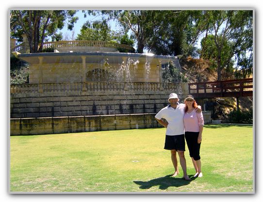 DJ & SJ at winery on River